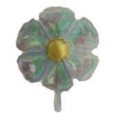 Globo flor iridiscente